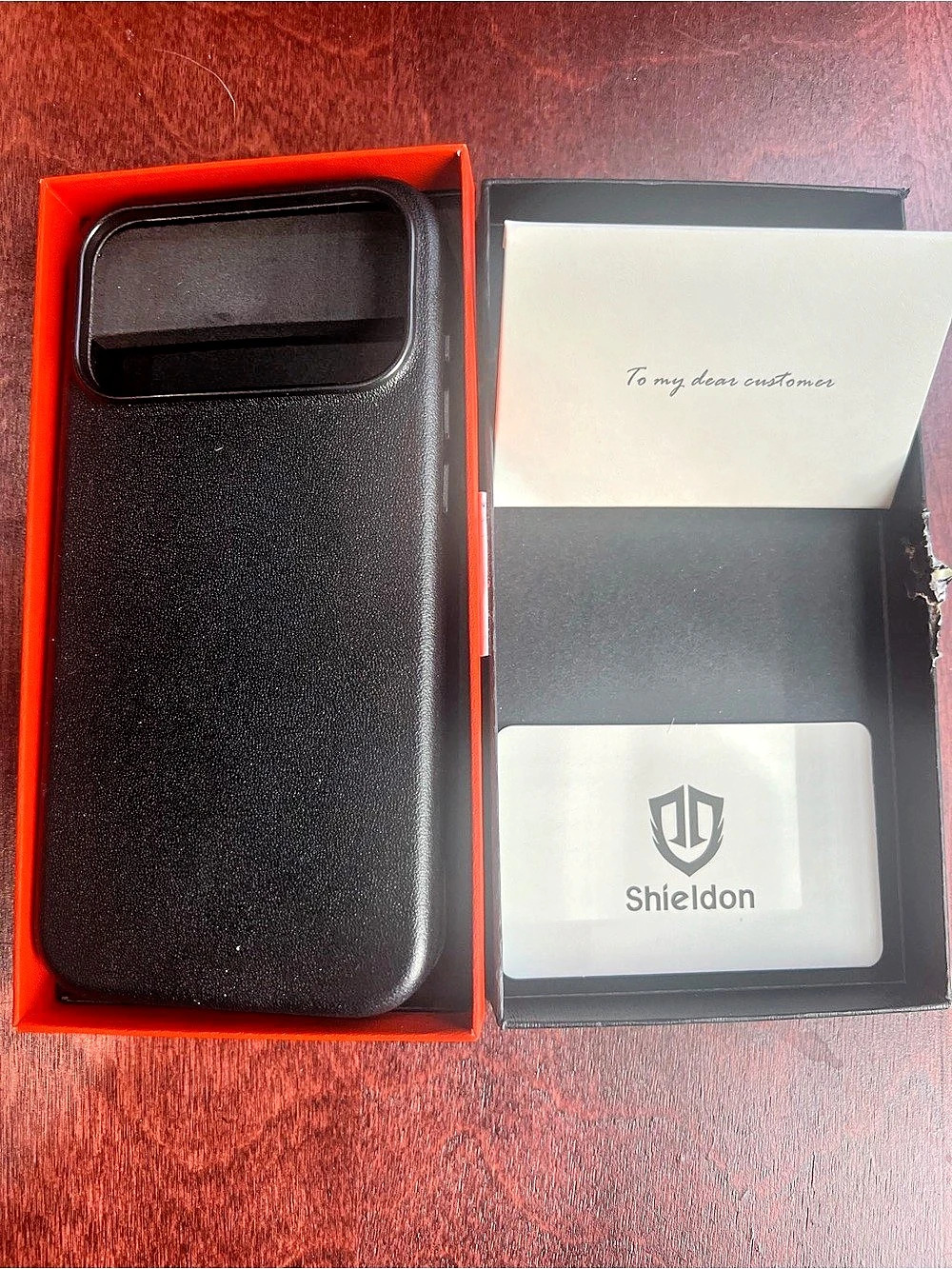 Shieldon Phone Case Black NWT